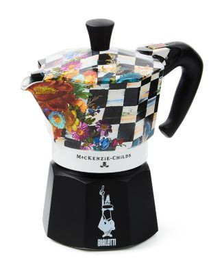 MacKenzie-Childs x Bialetti Courtly Flower Market 3 Cup Moka Pot  | Bloomingdale's Home | Bloomingdale's (US)