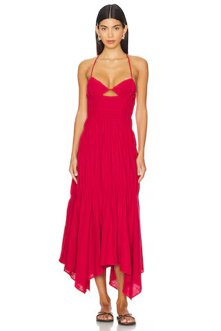x REVOLVE Tahlia Dress in Cherry Red | Revolve Clothing (Global)
