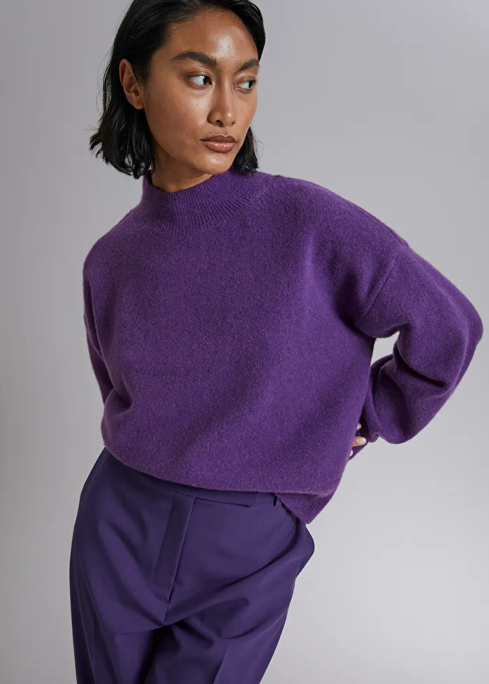 Mock Neck Sweater | & Other Stories US