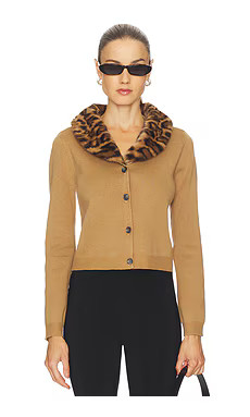 Central Park West Gia Sweater in Leopard Combo from Revolve.com | Revolve Clothing (Global)