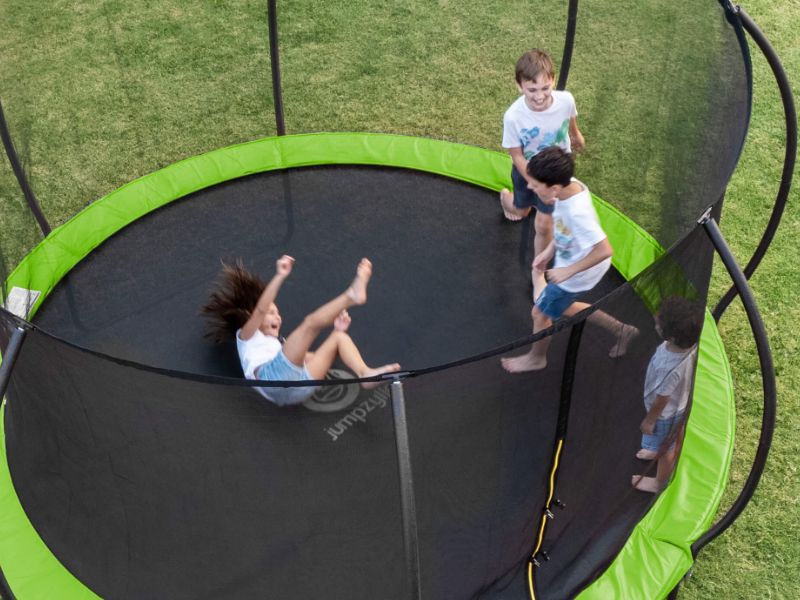 JUMPZYLLA Trampoline 8FT 10FT 12FT 14FT Trampoline with Enclosure - Recreational Trampolines with... | Amazon (US)