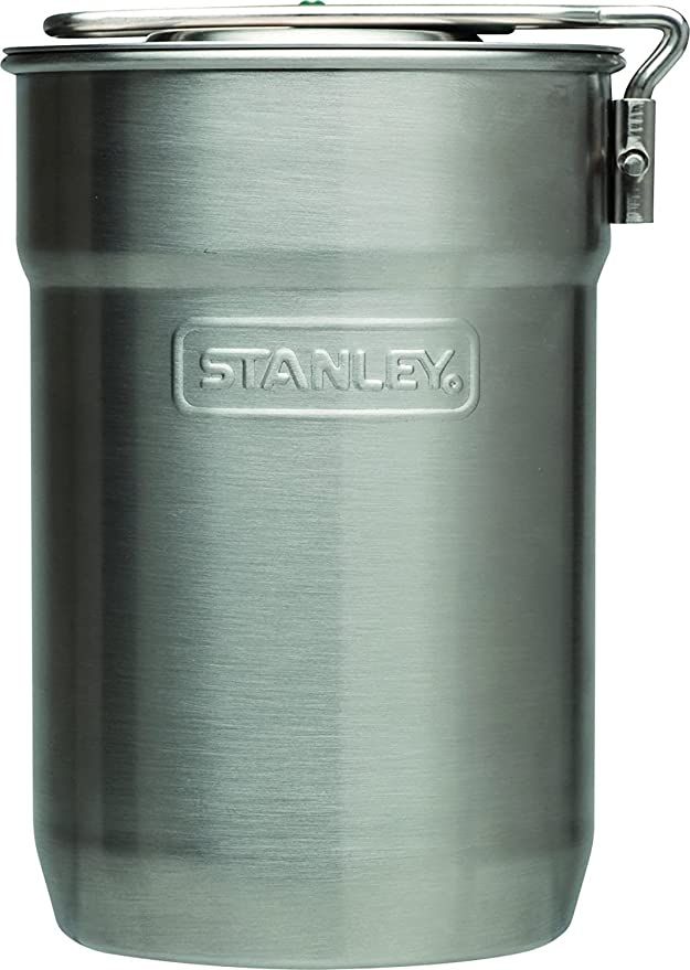 Stanley Adventure Camp Cook Set - 24oz Kettle with 2 Cups - Stainless Steel Camping Cookware with... | Amazon (US)