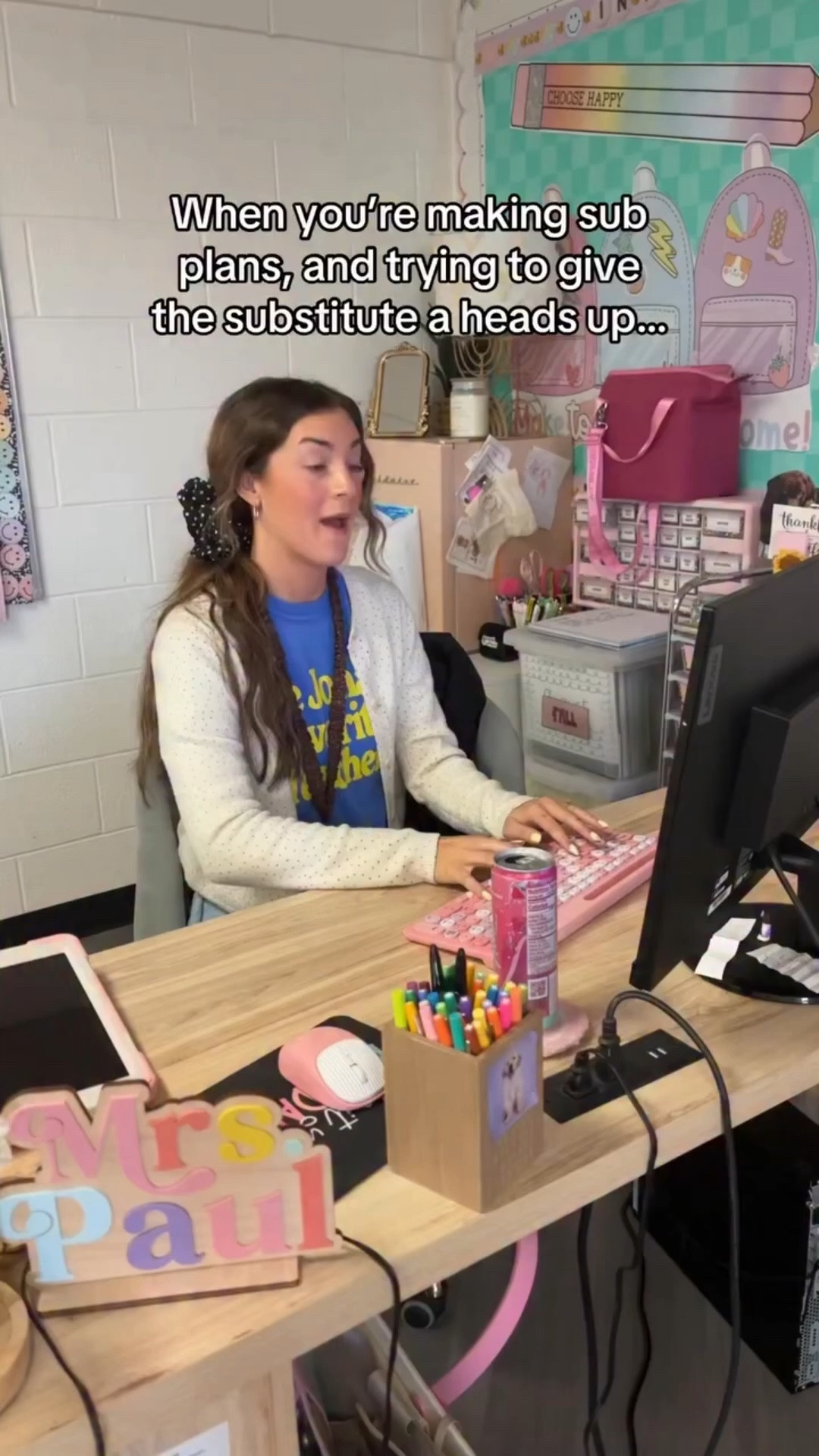 This year all my firsties are AMAZING SO I get to put faithful for everyone!! 🫶🏼🫶🏼 #teacherjokes