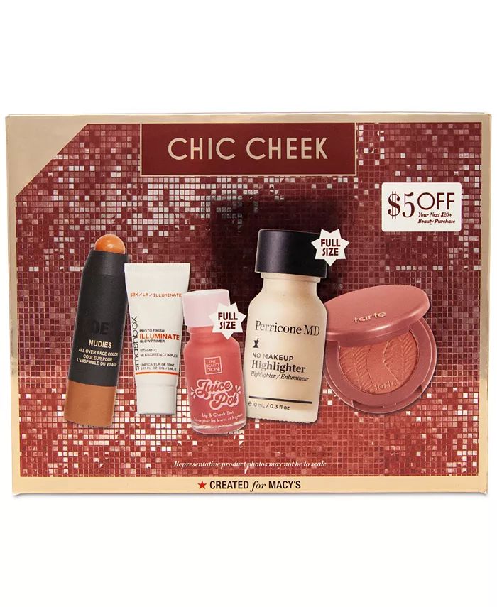 Created For Macy's 5-Pc. Chic Cheek Set, Created for Macy's & Reviews - Makeup - Beauty - Macy's | Macys (US)