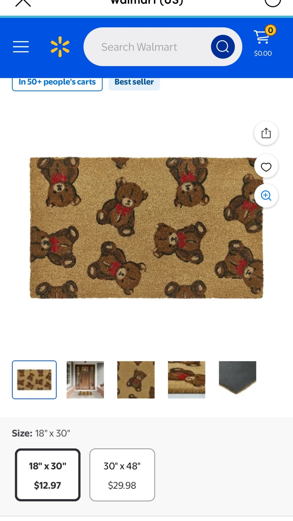 Teddy bear holiday Christmas doormat 
Ralph Lauren Christmas 
 

#LTKHoliday #LTKSeasonal #LTKHome