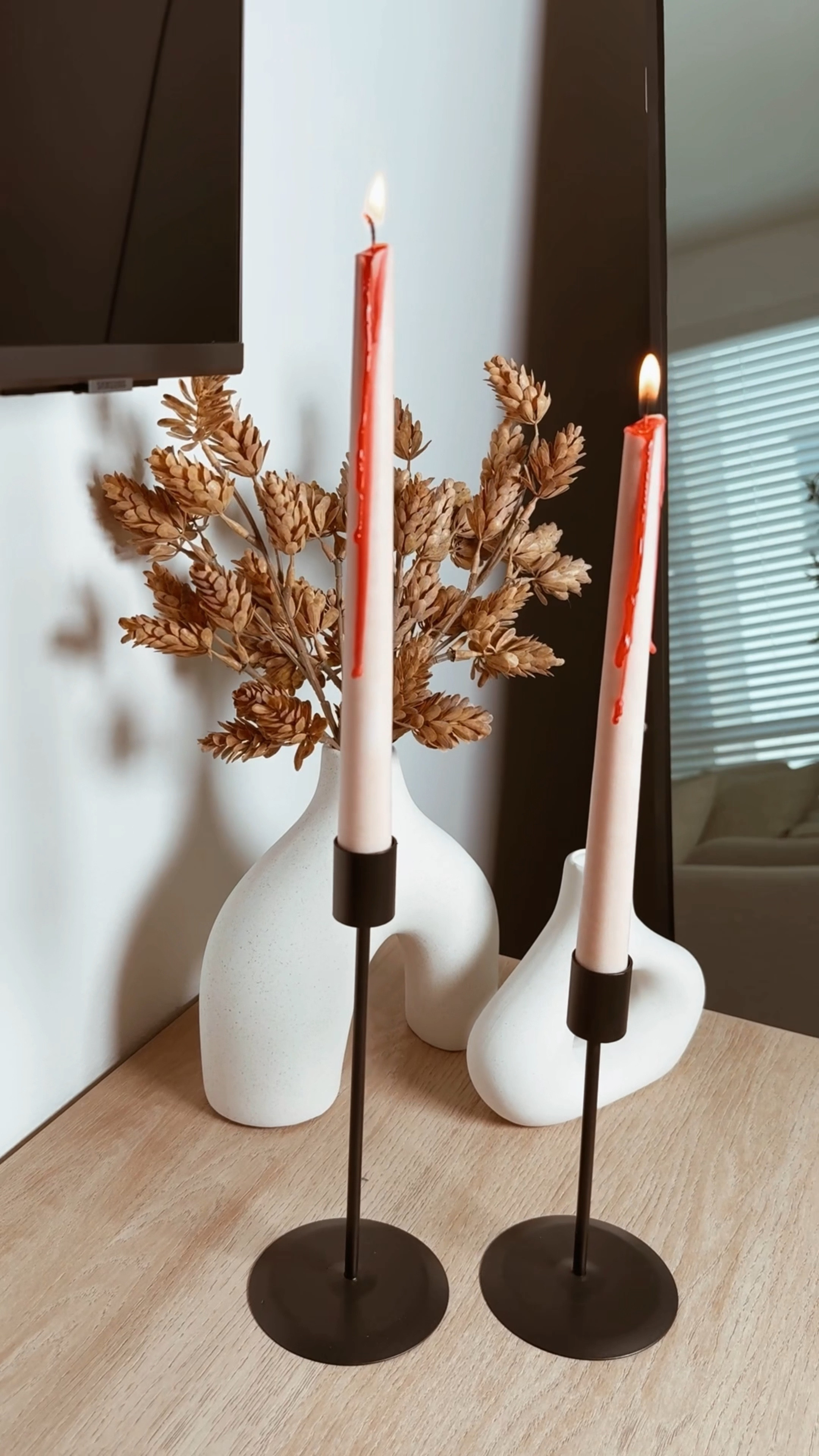These Bleeding Candlesticks are the perfect addition to your Halloween decor! They tie in with your existing decor for a seamless look! Not to mention they are also super affordable at only $2.98 for a set of 2! #halloween #neatlyembellished #homedecor 

#LTKSeasonal #LTKHome #LTKFamily