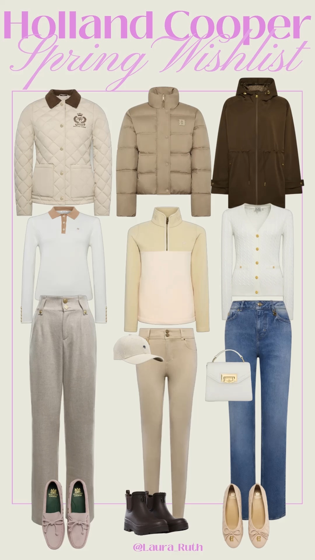 Spring outfit ideas for every kind of weather 🌦️🌸 Think neutral layers, quilted jackets, light knits, straight leg denim, loafers & boots styled for every kind of spring weather 🌸

Easy, timeless pieces you can mix & match on repeat ✨

#LTKspring #LTKuk #LTKluxury