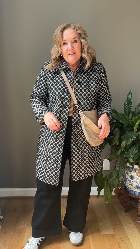 My favorite spring coat is on sale under $100. Wearing a large petite. 

Paired with the Colette black denim. Comes in linen or cotton too. Size 31. 

Spring cost spring sale spring outfit 

#LTKover40 #LTKsalealert #LTKfindsunder100