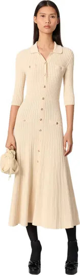 Sequin knit midi dress | Nordstrom