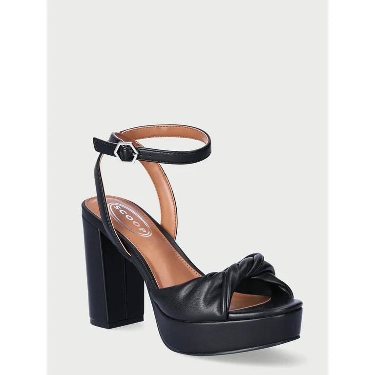 Scoop Women's Platform Heeled Sandals | Walmart (US)