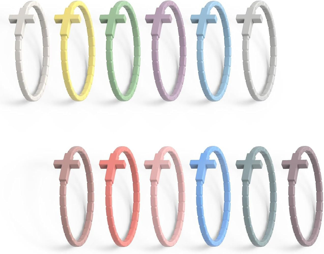 Silicone Cross Bracelets | Amazon (US)