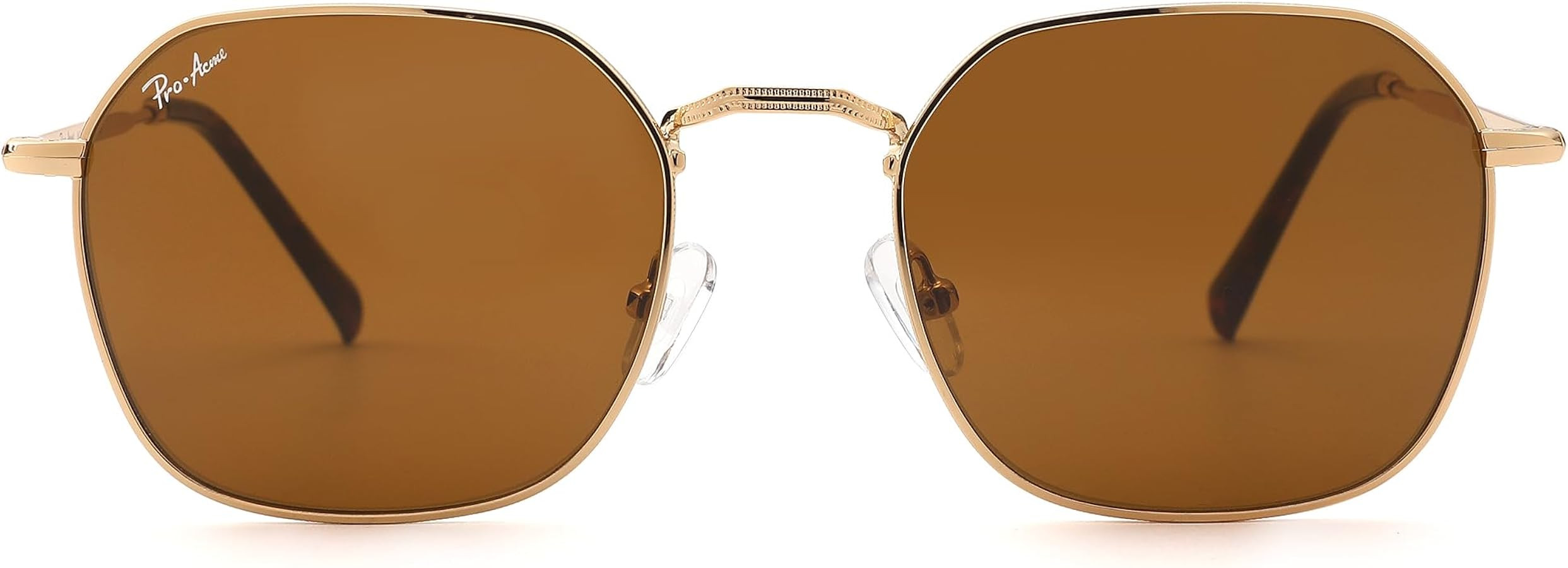 Pro Acme Classic Sunglasses for Women Men Hexagonal Flat Metal Frame Trendy Square Shades Sunglas... | Amazon (US)