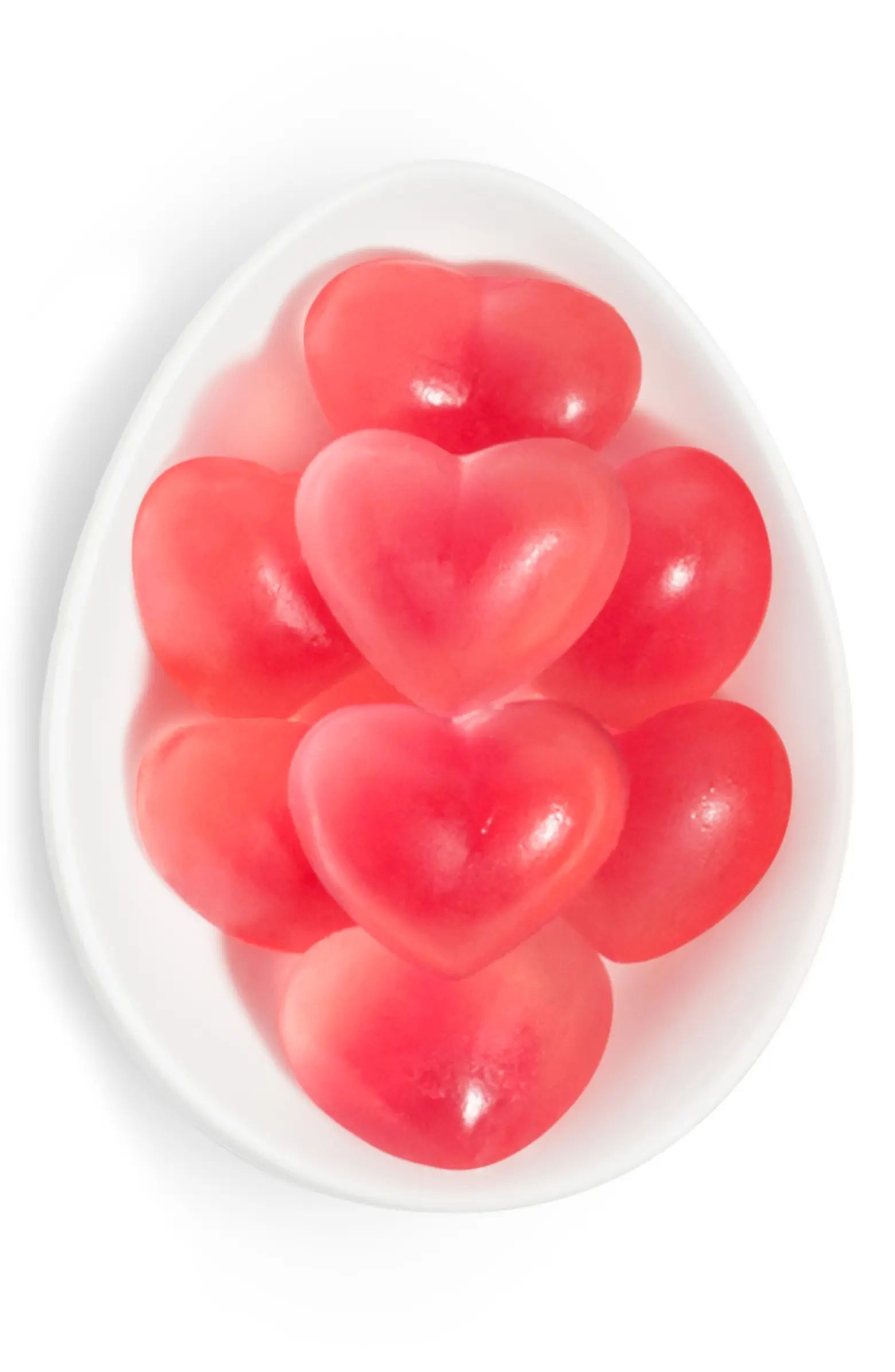Strawberry Hearts Set of 4 Candy Cubes | Nordstrom