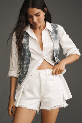 Pistola Nova High-Rise Denim Shorts | Anthropologie (US)