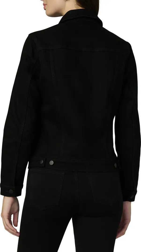 Relaxed Stretch Cotton Button-Up Jacket | Nordstrom Rack