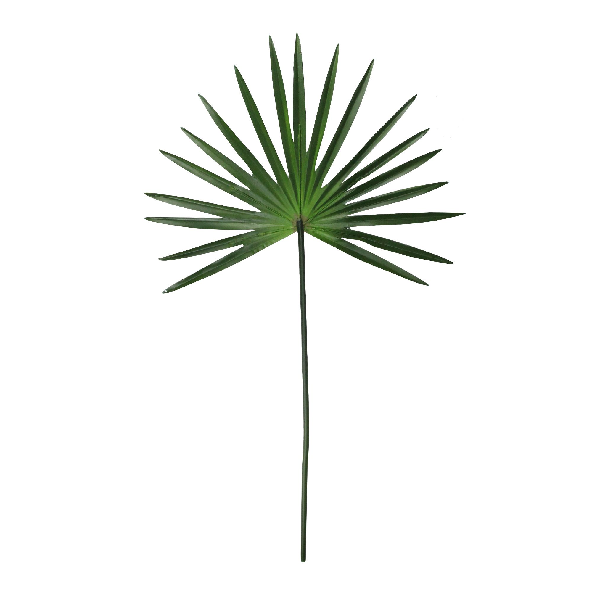 Allstate Floral 28" Palm Plant Artificial Foliage Fan Decoration - Green | Walmart (US)