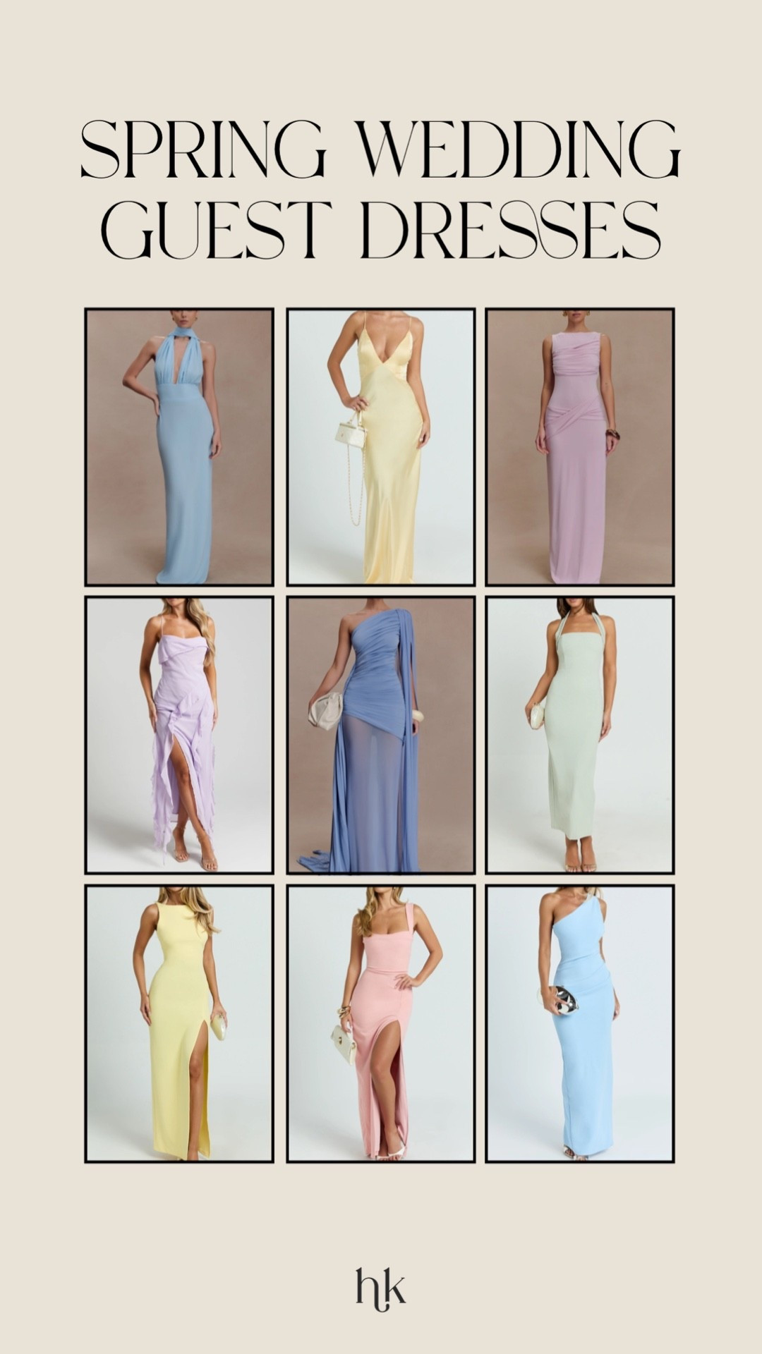 Spring wedding guest dresses! 

#LTKSeasonal #LTKWedding