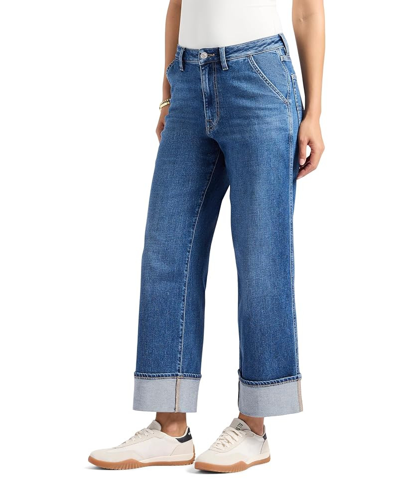 Buffalo David Bitton Women's High Rise Wide Leg Cropped Addisson | Amazon (US)