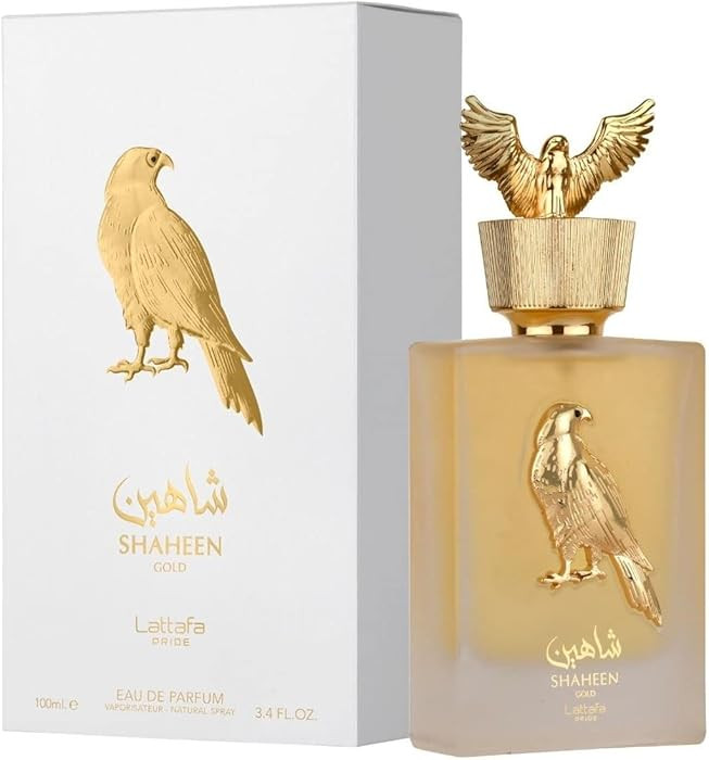 Lattafa Perfumes Shaheen Gold for Unisex Eau de Parfum Spray, 3.4 Ounce | Amazon (US)