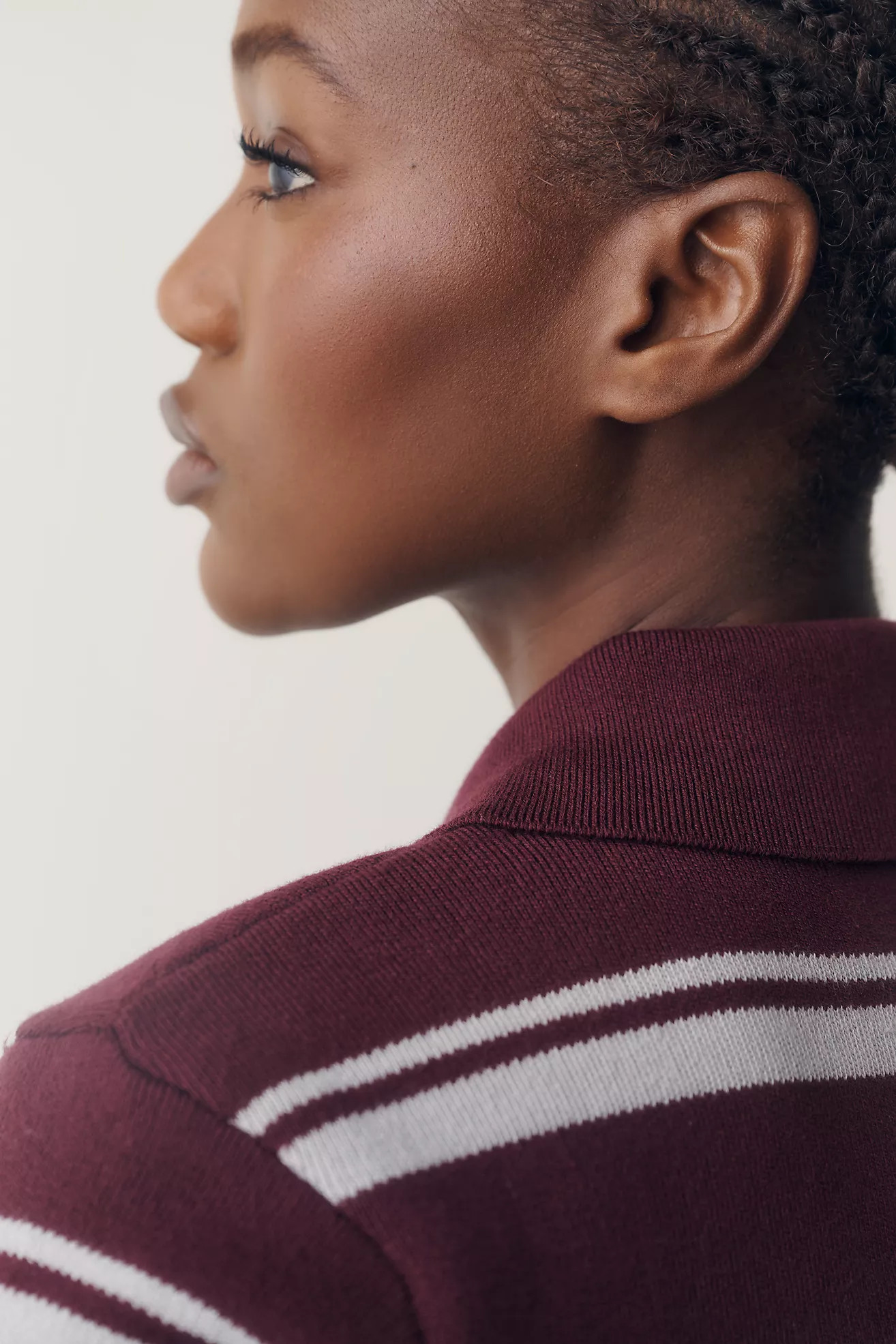 Maeve Cotton Polo Sweater | Anthropologie (US)