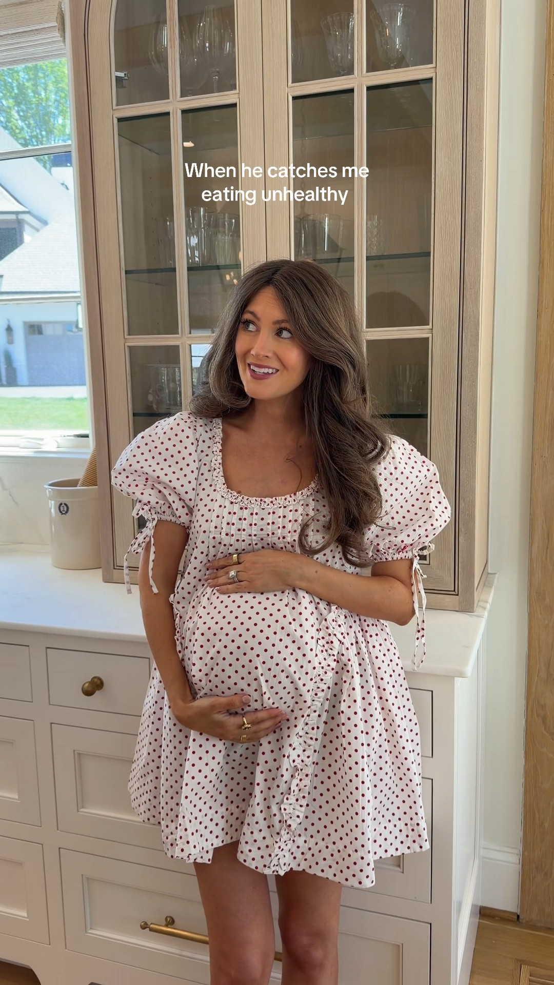 I didn’t know I married the food police 😏

P.S. Cutest polka dot dress!!! ❤️

#LTKootd #LTKdayinmylife #LTKBump