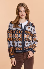 Whimsical Cardigan - Multi Flower | tyler boe