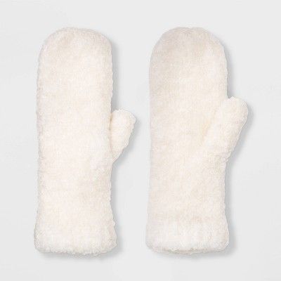 Women's Sherpa Mittens - Universal Thread™ One Size | Target