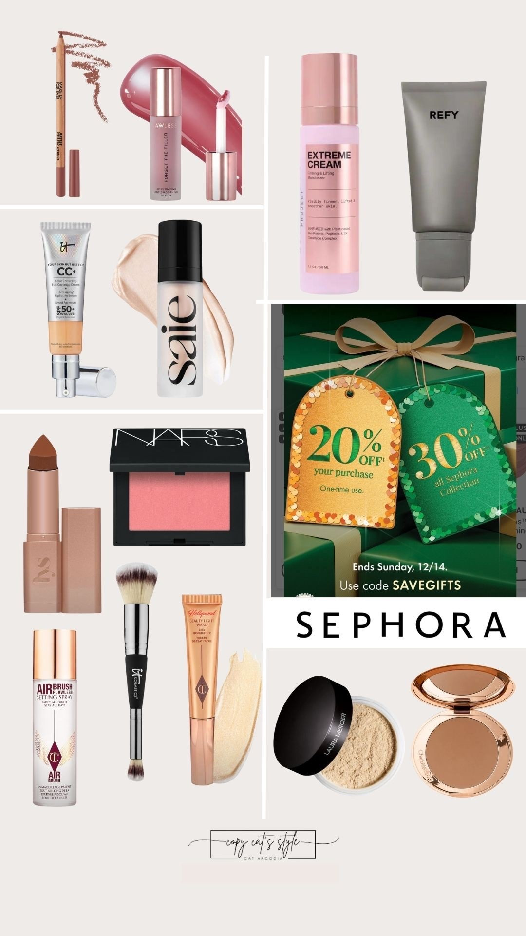 Sephora gift ideas. Sephora has the perfect gifts/stocking stuffers. Stock up while on sale! 

#LTKFindsUnder50 #LTKBeauty #LTKGiftGuide