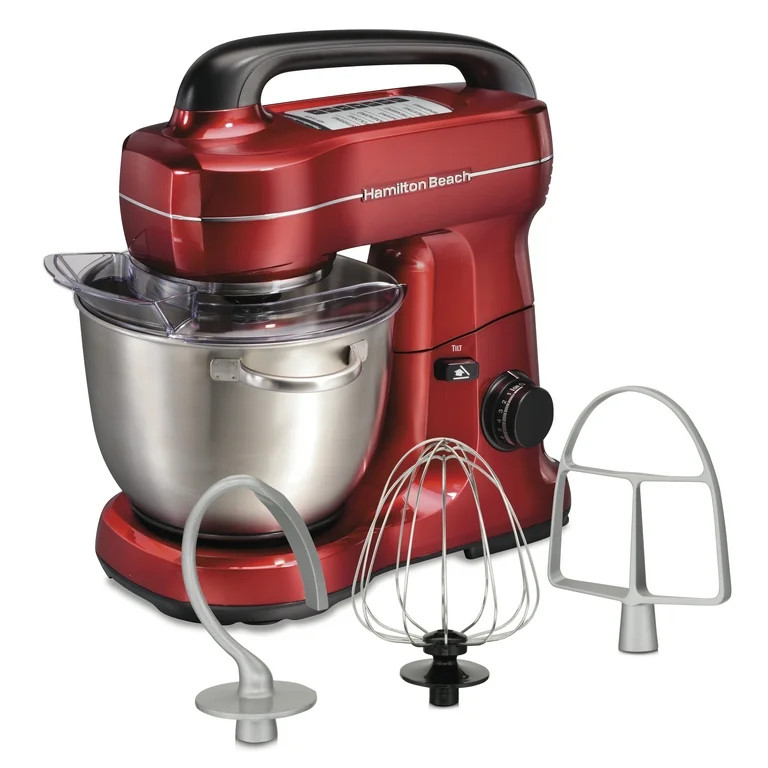 Hamilton Beach 7 Speed Stand Mixer, Red Model 63395. | Walmart (US)