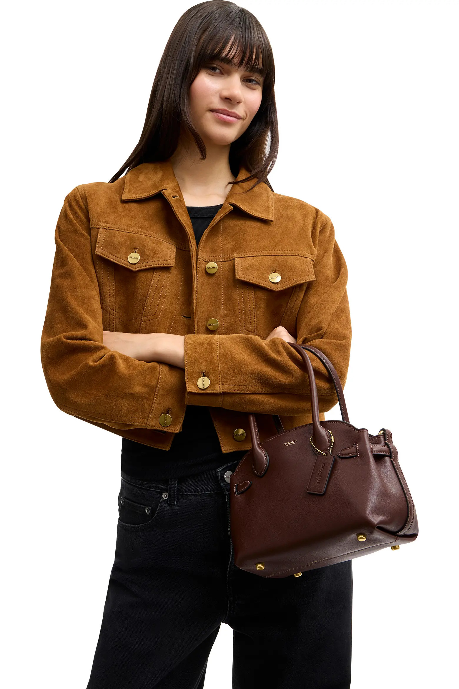 COACH Soft Empire 21 Leather Carryall Bag (Women) | Nordstrom | Nordstrom