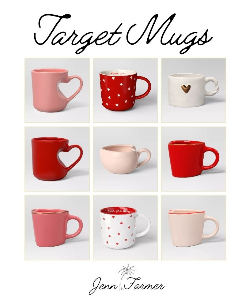 Target mugs under $10!


Target finds, Valentine's Day, under $20, hosting, galentines day, kitchen finds, Target, coffee lover, coffe mugs 

 #LTKSeasonal #LTKHome #LTKFindsUnder50