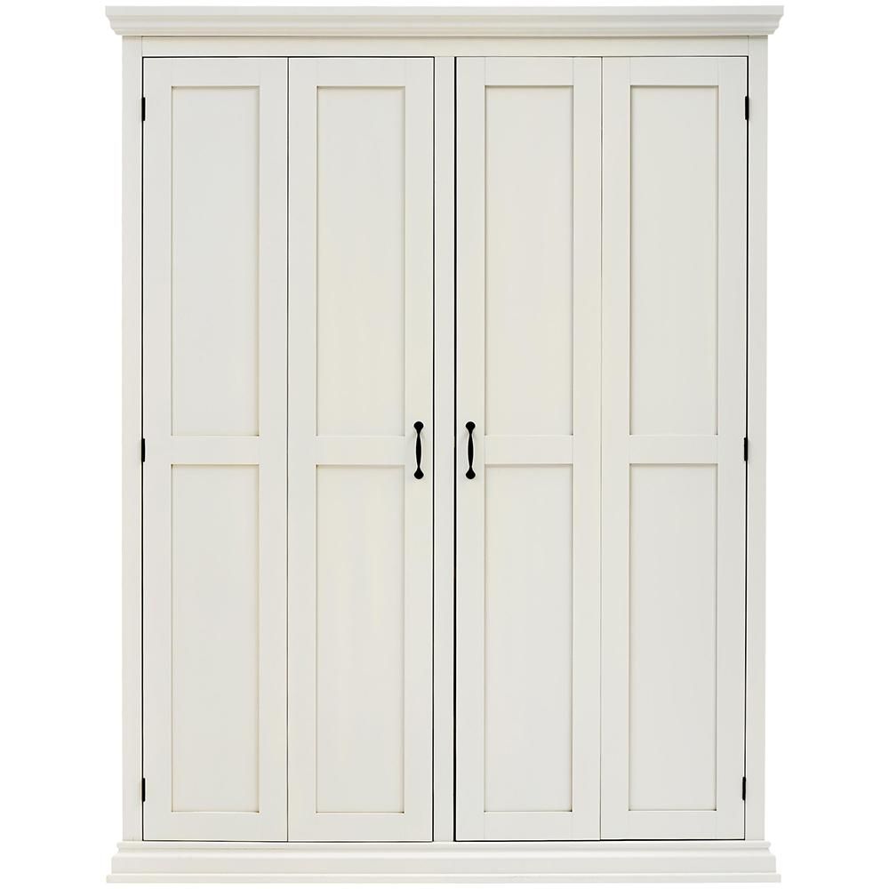 Home Decorators Collection Sawyer Polar White Hall Tree Storage Locker-SK19167R1-PW - The Home De... | The Home Depot