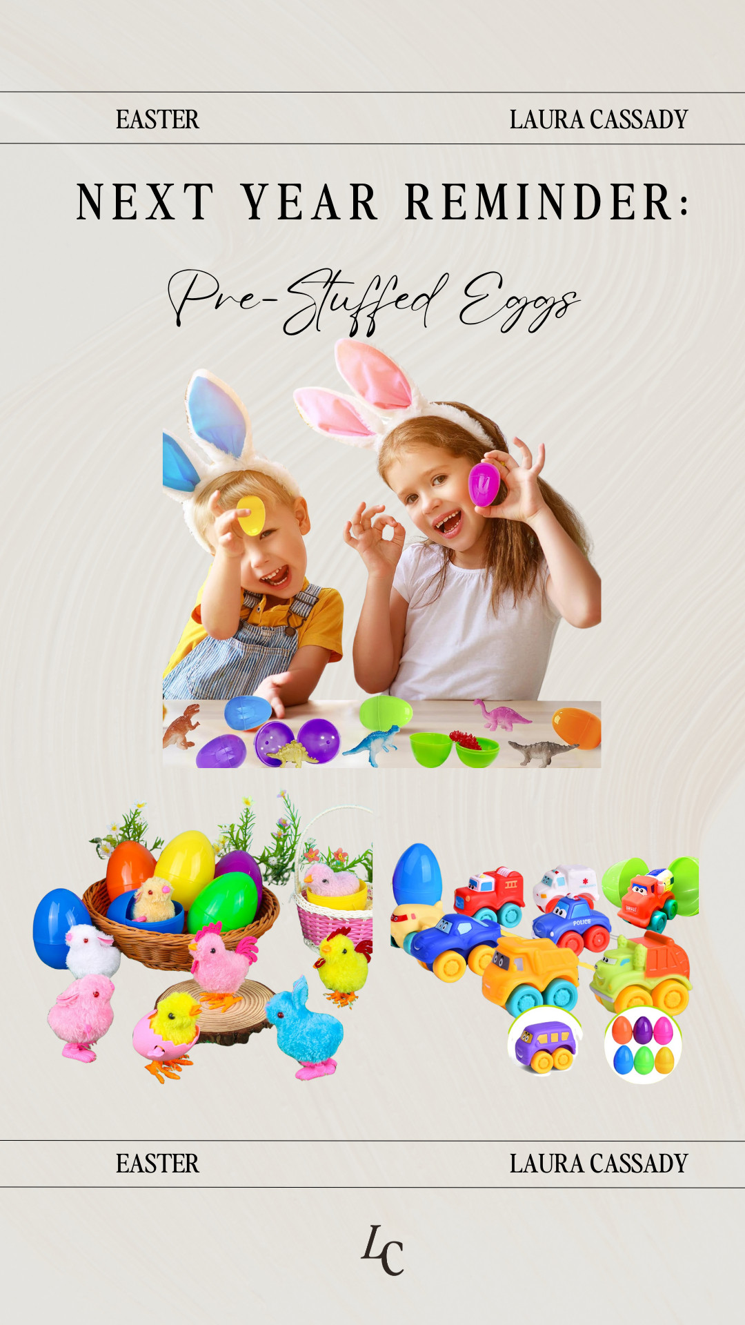Easter reminder: grab the pre-filled egg toys early! These are a lifesaver for busy moms—no stuffing required, and the surprises inside are actually cute. Perfect for egg hunts, baskets, or classroom treats without the last-minute scramble. 

 #LTKBaby #LTKKids #LTKFamily