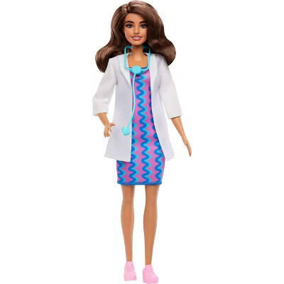 Barbie Careers Doctor Doll & Accessory, Fashion Doll Wearing Removable Look with Stethoscope | Target