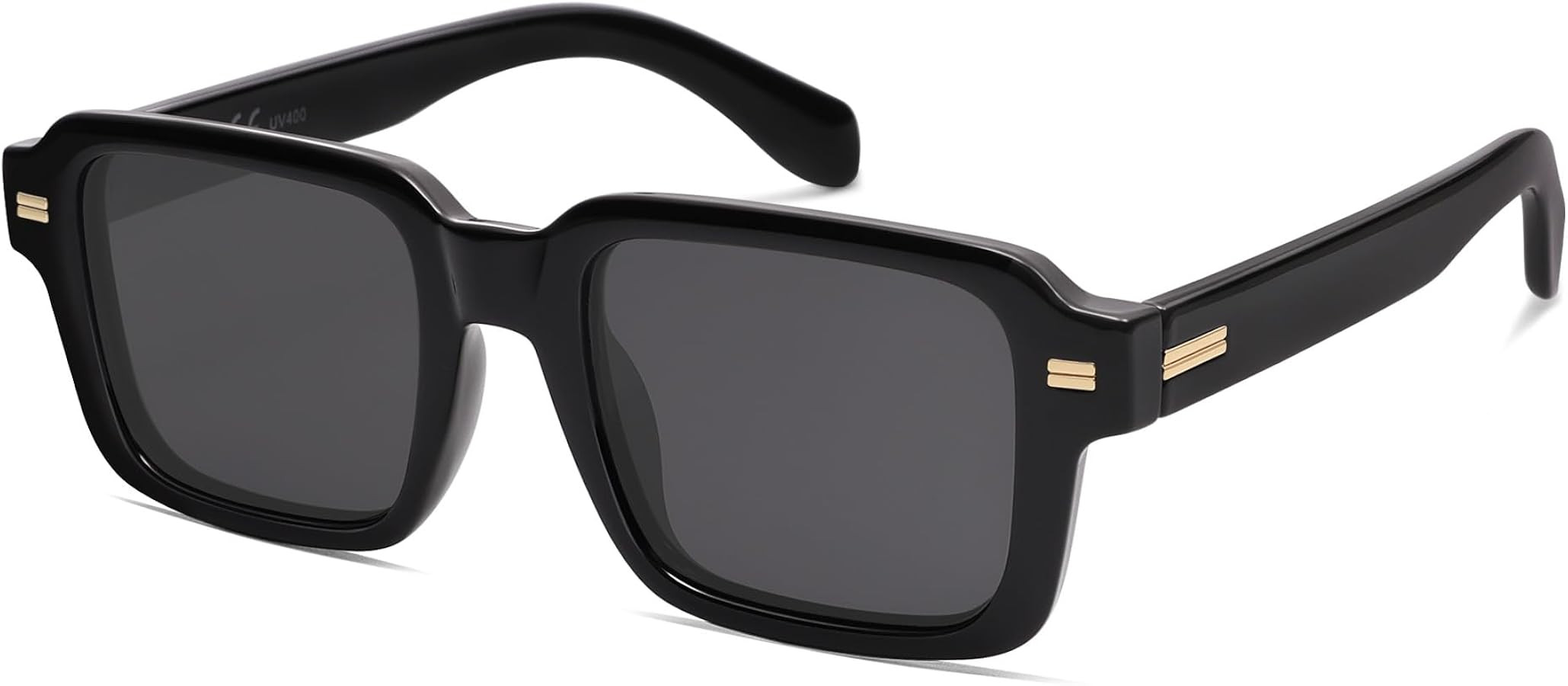 SOJOS Trendy Square Polarized Sunglasses for Women Men, 70s 80s Retro Vintage Rectangle Shades SJ... | Amazon (US)