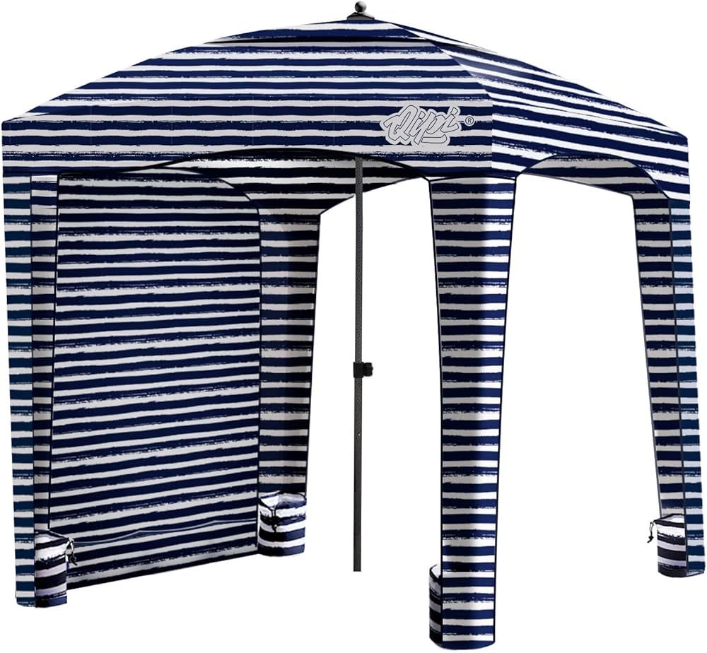Beach Cabana with Changing Room - Easy to Set Up Canopy, Waterproof, Portable 6' x 6' Beach Shelt... | Amazon (US)