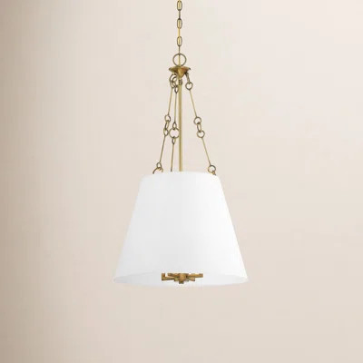 Lodi 4-Light Dimmable Fabric Cone Pendant | Wayfair North America