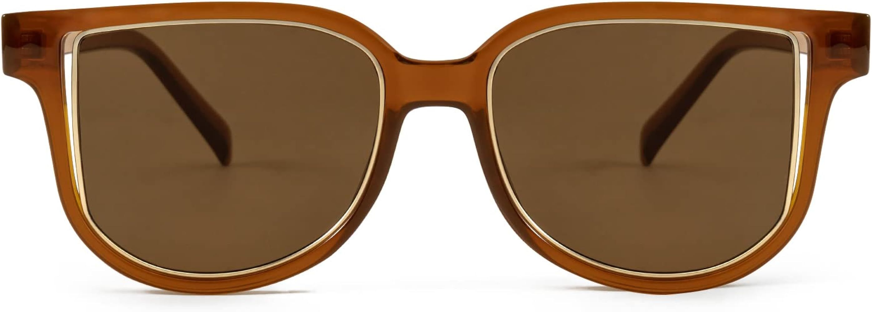Zeelool Round Sunglasses for Women Men Retro Glasses Trendy Vintage Designer Style Fashion Sun Glass | Amazon (US)