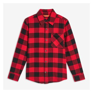 Kid Boys' Plaid Flannel Shirt | Joe Fresh (North America)