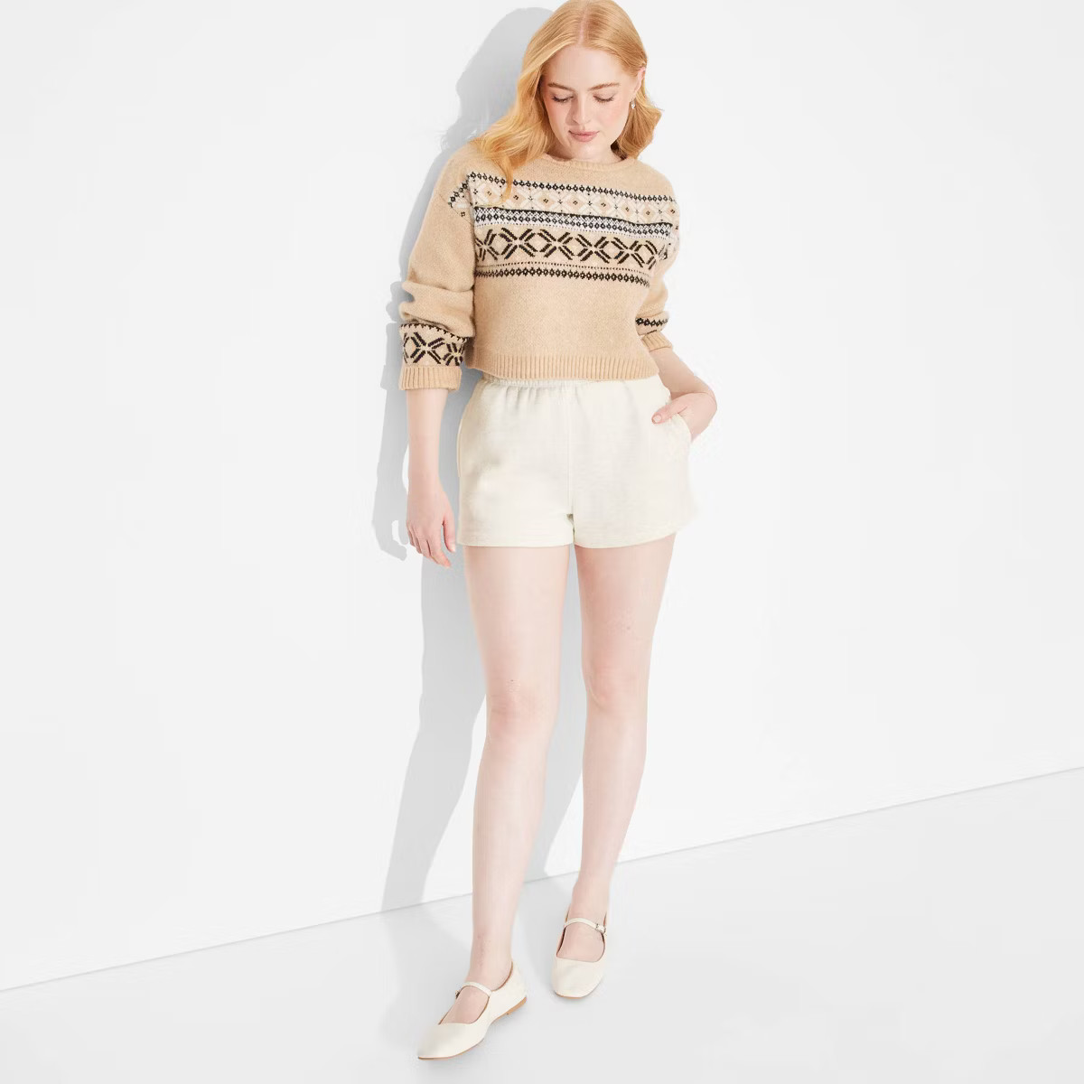 Women's High-Rise Fleece Shorts - Wild Fable™ | Target