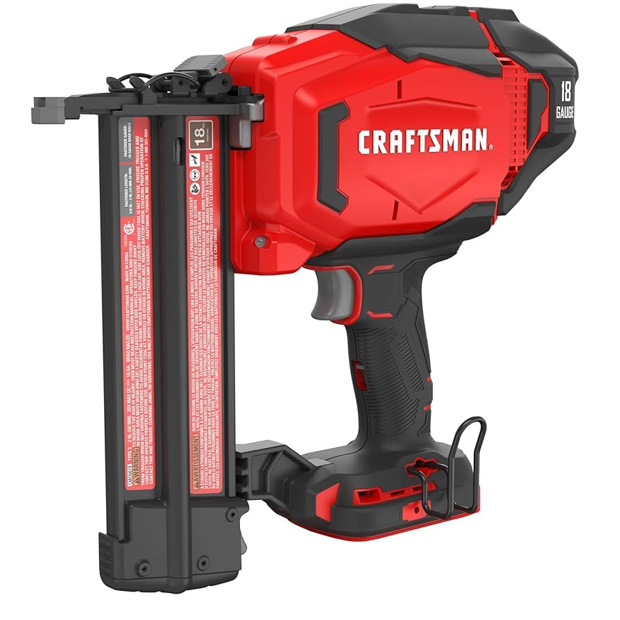 CRAFTSMAN V20 Brad Nailer, 18GA, Cordless, Bare Tool Only (CMCN618B) | Amazon (US)