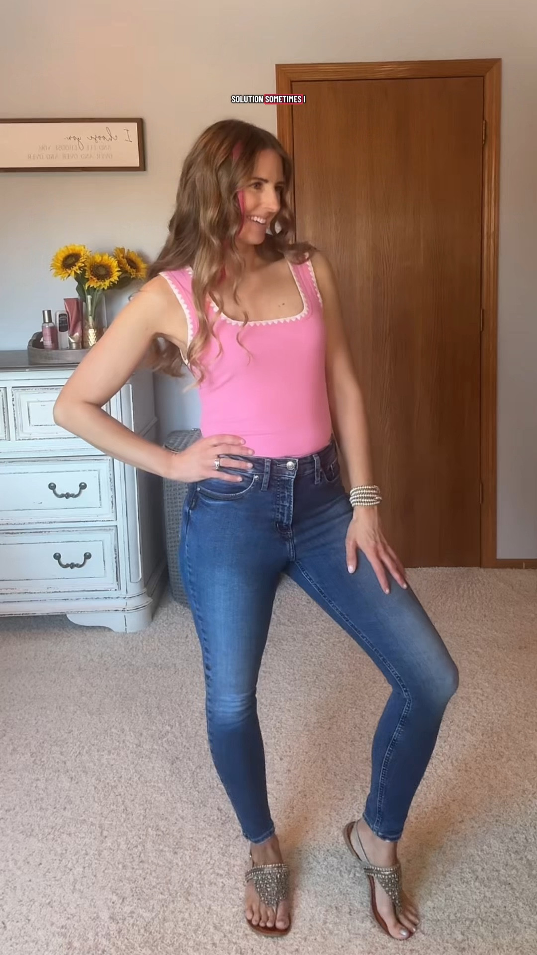 Hot weather outfit formula. This pink Boho top is this Summer’s color! #tank

#LTKSeasonal #LTKootd #LTKSpringSale