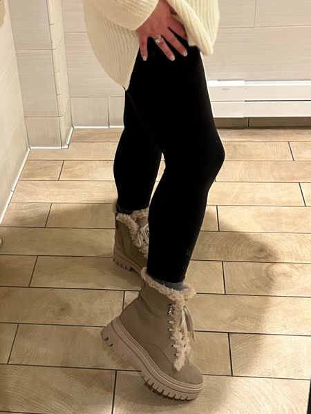 Loving my comfy and cozy winter boots! I wore them in vail in low temps and the lining inside made them extra cozy. i also walked a bunch and they were comfy! The boots also zip on the insides for easy on/off. Love them and they are on sale! They come in 3 colors. TTS 

#LTKsalealert #LTKshoecrush