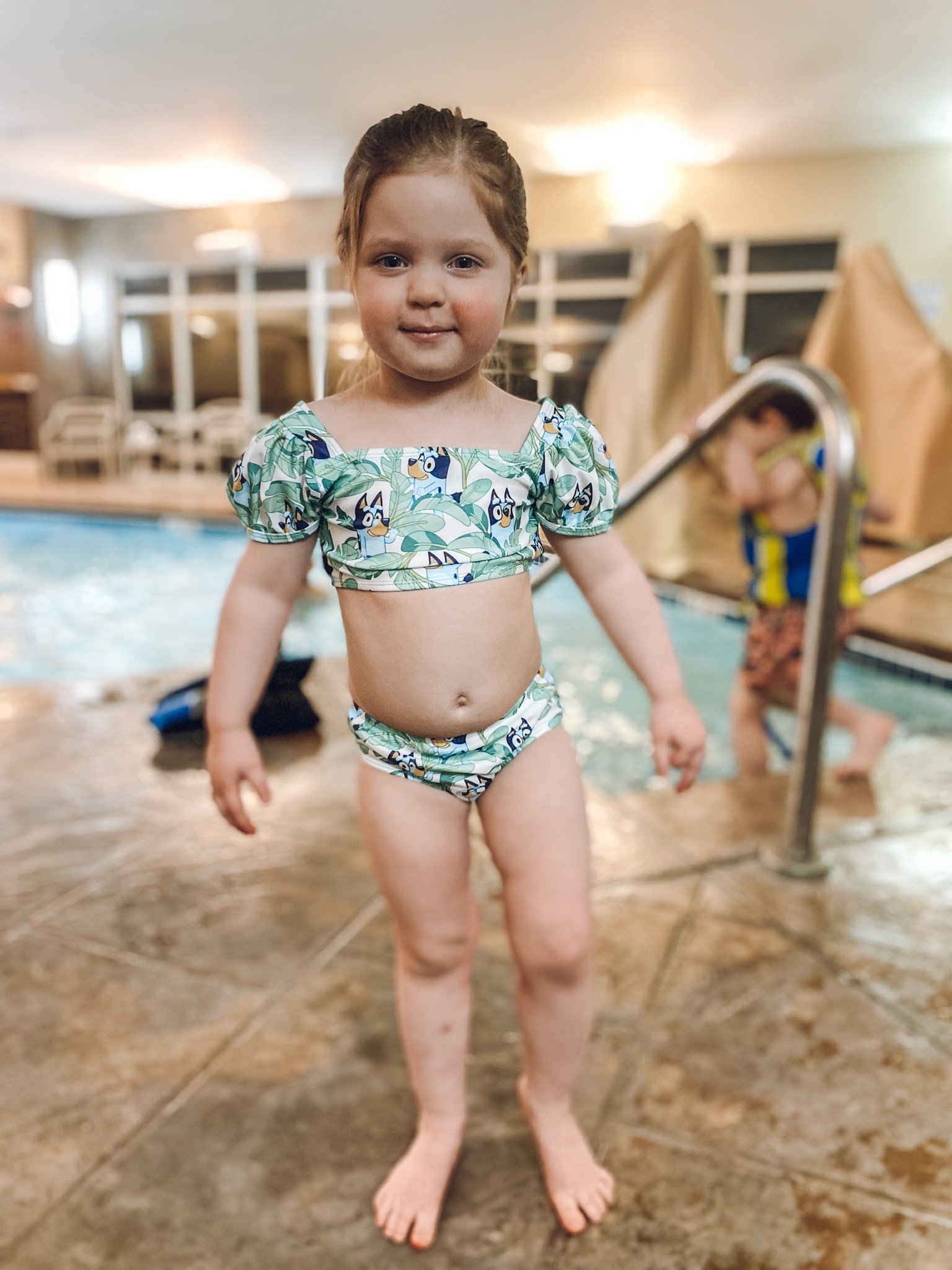 The cuuutest Bluey swimsuit just in time for a couple hotel stays! 💙

#walmaert #walmartfinds #swim #toddlerswim #bluey #springbreak 

#LTKtravel #LTKkids #LTKswim
