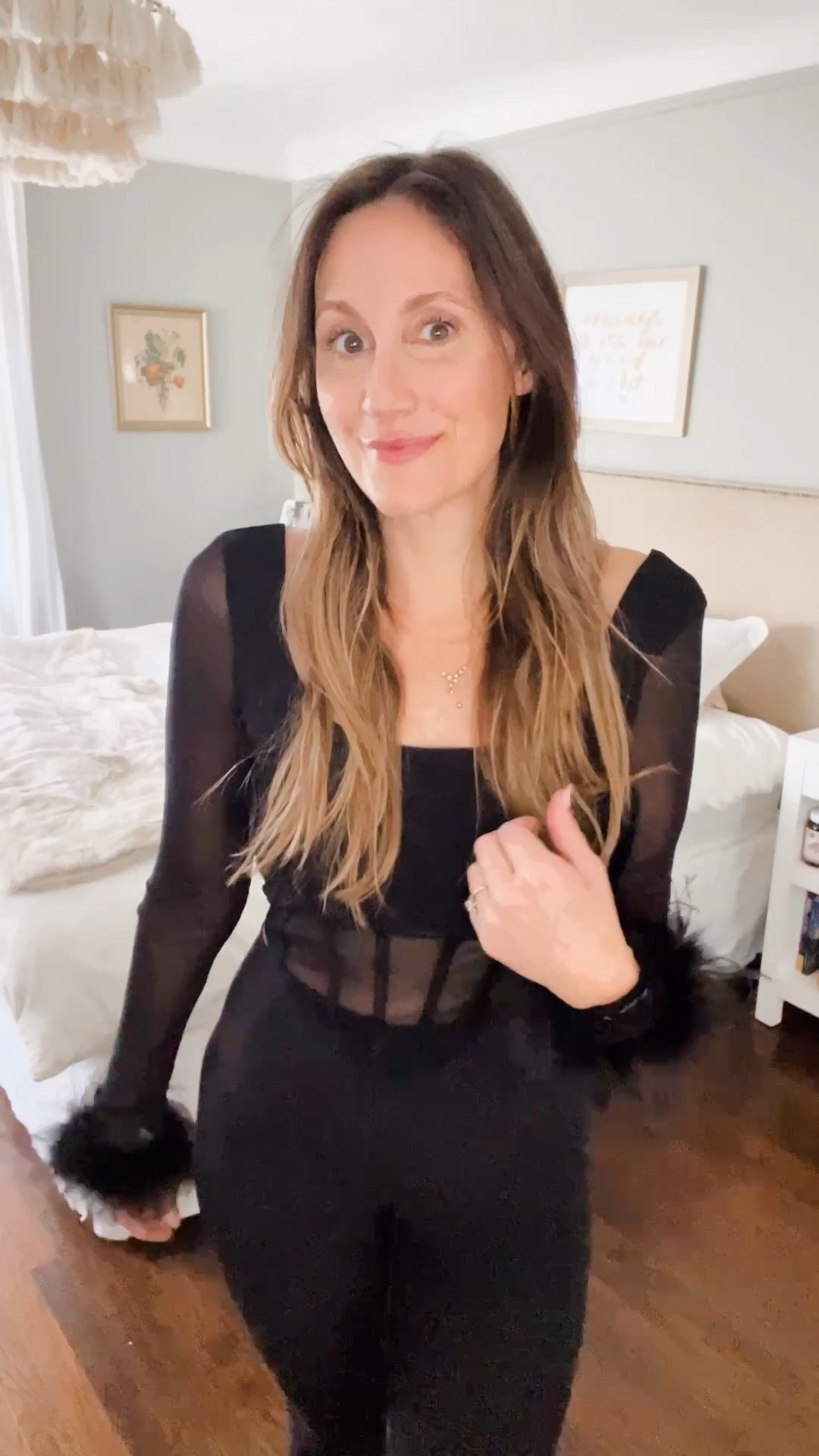 Faux leather + marabou 👋🏻 hi, I love you. 

#LTKunder100