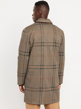 Plaid Topcoat | Old Navy (US)