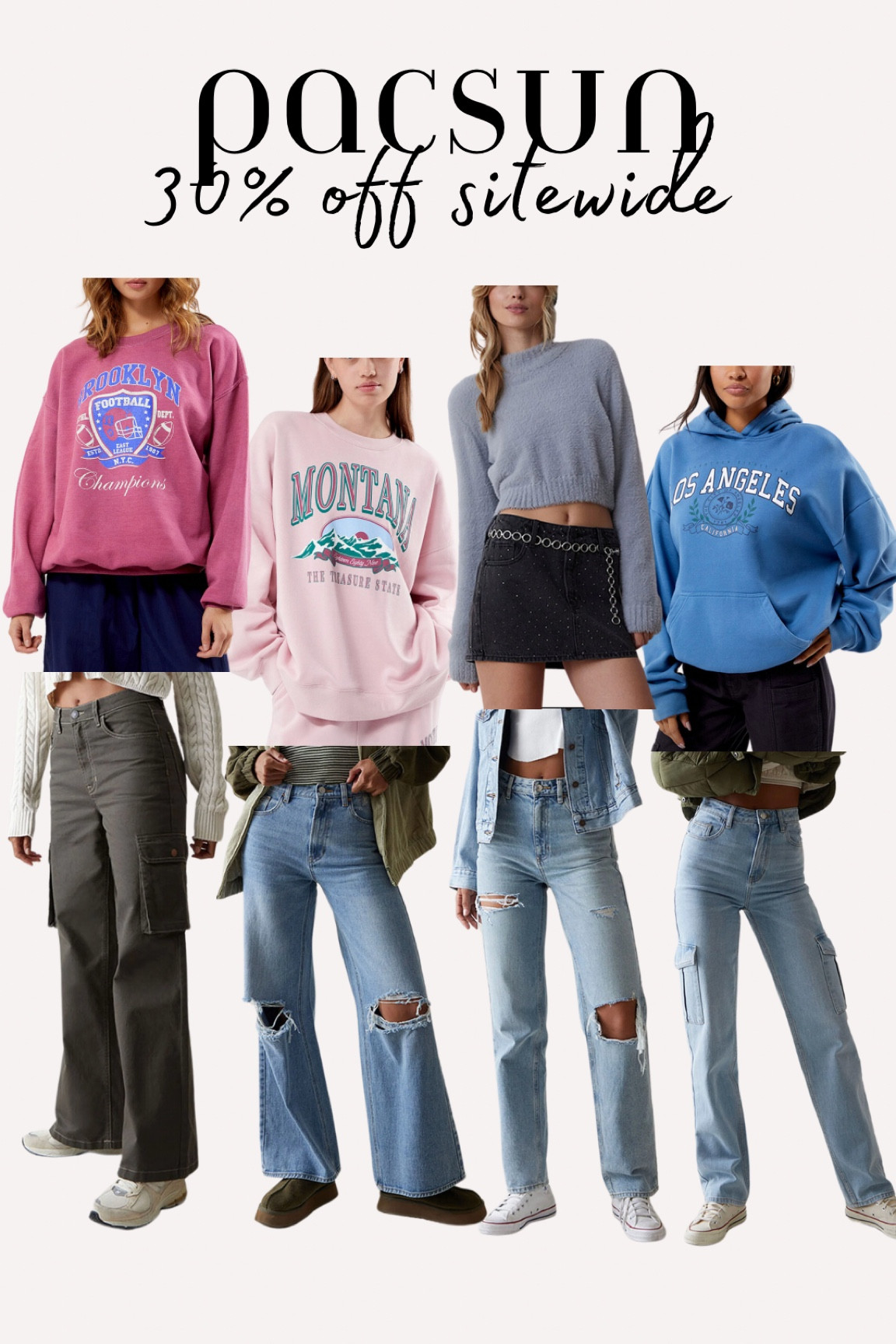 Pacsun 30% off sitewide. Perfect time to stock up on clothing for those teens for Christmas! 

#LTKstyletip #LTKCyberWeek #LTKGiftGuide