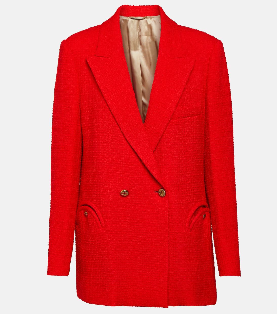 Everynight double-breasted wool-blend blazer | Mytheresa (US/CA)