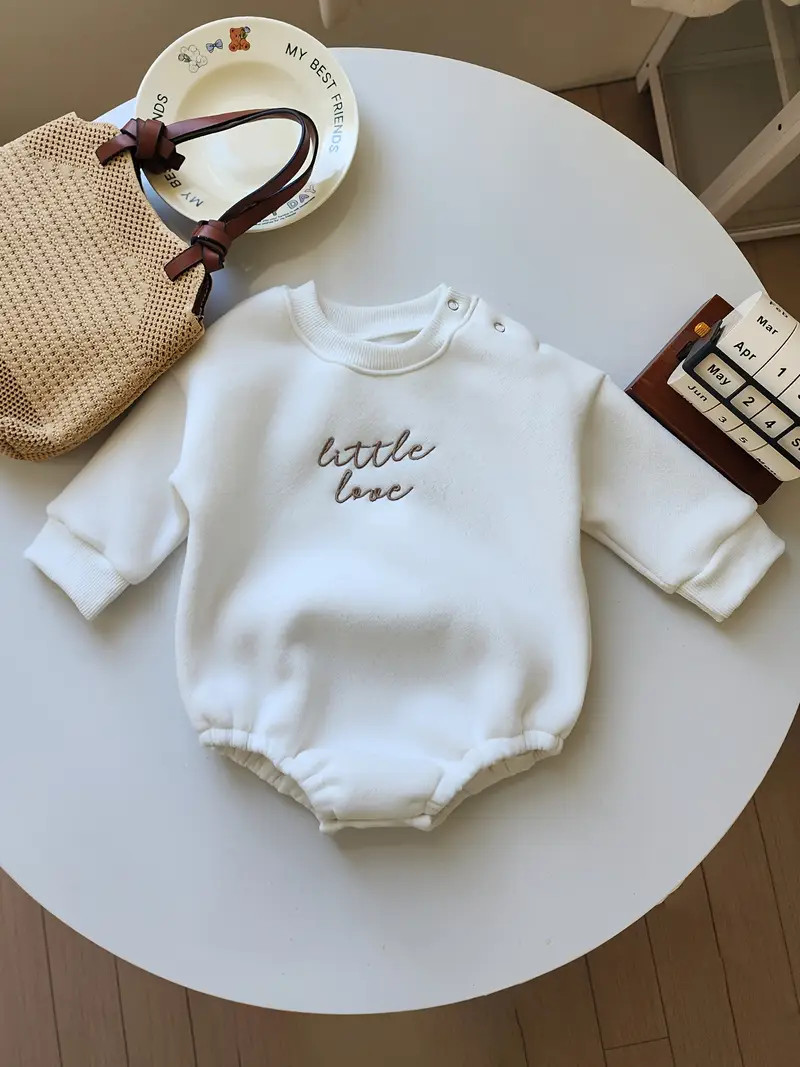 Baby's Unisex Romper Long Sleeved Loose Casual Autumn Winter - Temu | Temu Affiliate Program