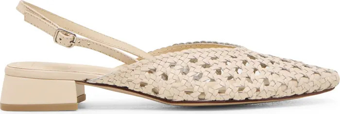 Birdie Pointed Toe Slingback Flat (Women) | Nordstrom